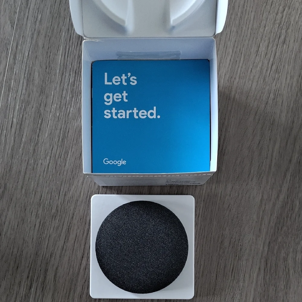 Google Home Mini (1st gen) - Charcoal